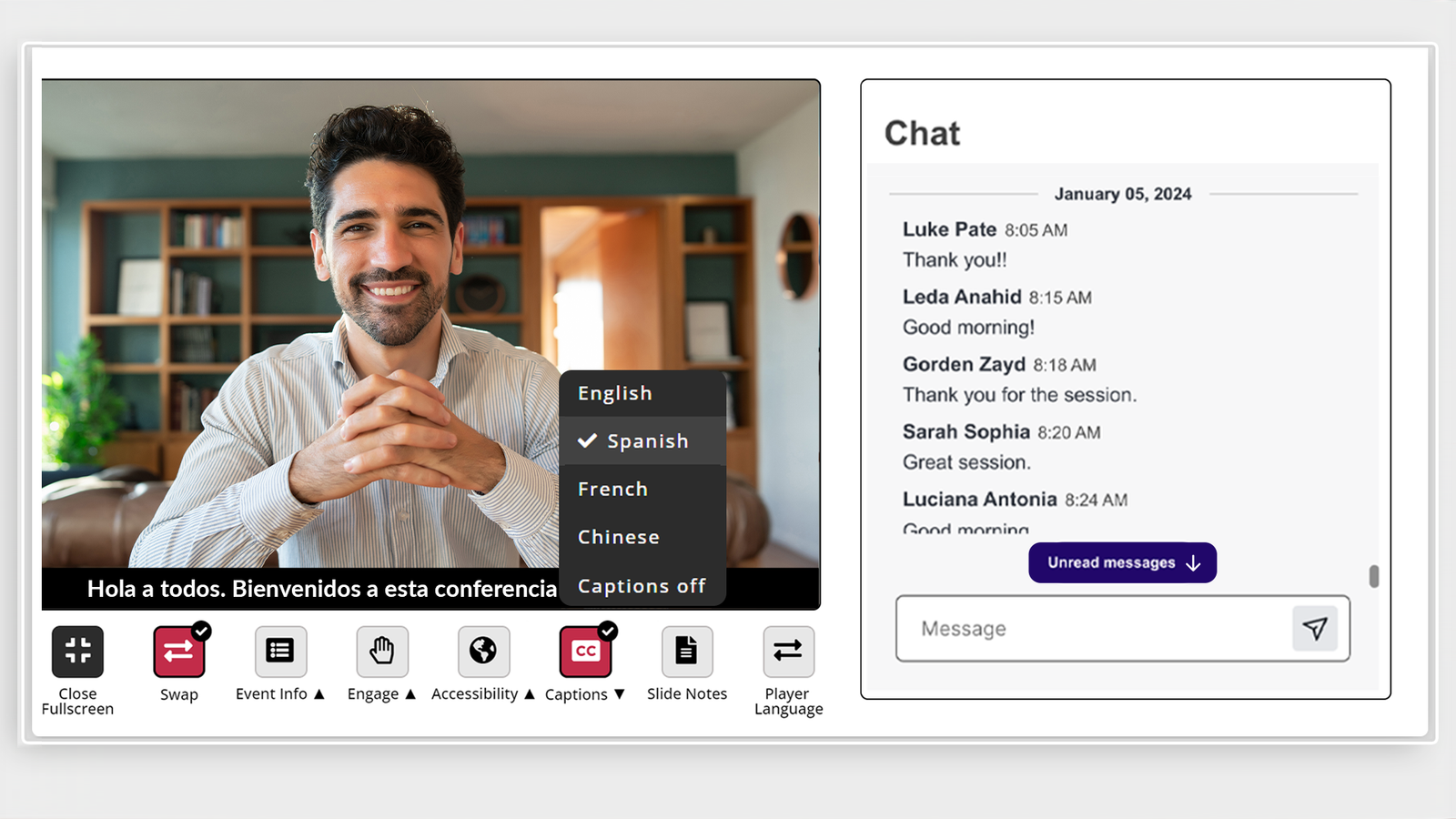 Accessible Chat image